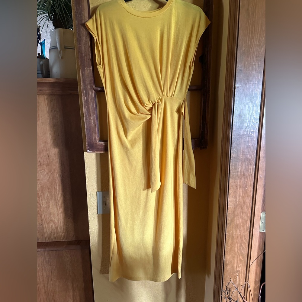 Elegant Yellow Dress
